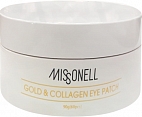 MissOnell~Гидрогелевые патчи для глаз с коллагеном и золотом~Gold & Collagen Eye Patch
